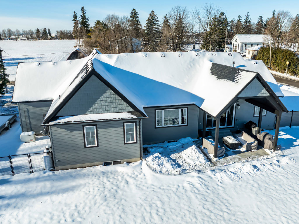 Enfield exterior back aerial view Enfield exterior back aerial view