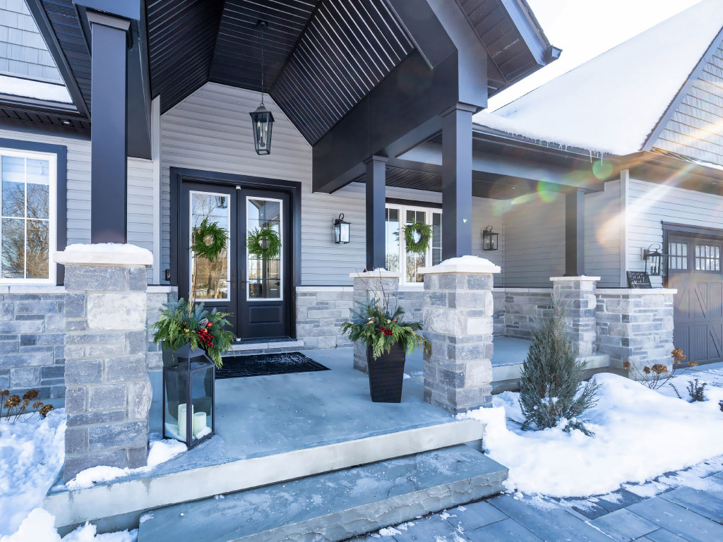 Enfield front door and porch Enfield front door and porch
