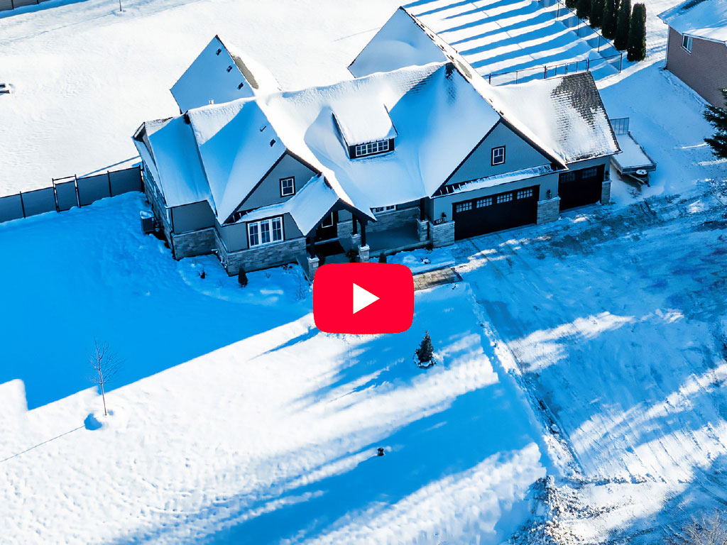 Project Enfield custom home build. Click here to watch on YouTube! Enfield construction youtube video still