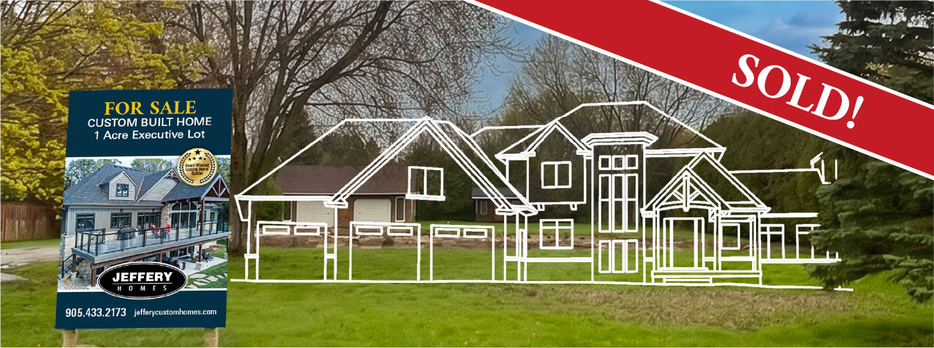 Dream Home to be Built on Courtice Wooded Lot hancock custom home graphic