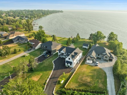 19  Custom Home  Drone  Front